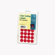 Avery Consumer Products Print/Write Self-Adhesive Removable Labels, 3/4 dia, Red, 1008/Pack                                                          