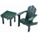 Little Colorado Child's Adirondack Side Table and Chair Set