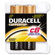 Duracell Coppertop Alkaline Batteries, C, 8/pack                                                                                      