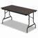 Iceberg Enterprises Economy Wood Laminate Folding Table in Walnut
