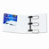 Ideastream Products Gapless Loop Ring View Binder, 5in Capacity, White                                                                           