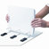 Ideastream Products Gapless Loop Ring View Binder, 5in Capacity, White                                                                           