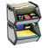 Ideastream Products Stackable Storage Bin, Letter, Plastic, 15-3/4"h x 15"w x 14"d, Gray                                                         