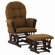 Storkcraft Custom Hoop Glider and Ottoman