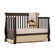 Storkcraft Carrara Fixed Side Convertible Crib in Black