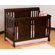 Storkcraft Verona Fixed Side Convertible Crib in Espresso