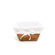 Badger Basket Honey Square Nursery Basket with White Waffle Liner