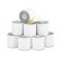 PM Company 2-Ply Printer Roll for Verifone 420/460, 2-1/4"w, 70'l, White/Canary, 10/ctn                                                 