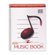 Roaring Spring Paper Products Music Notebook, Wirebound, 11"x8-1/2", 32 Sheets