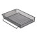 Rolodex Corporation Mesh Stackable Front Load Letter Tray, Wire, Black                                                                           