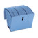 Smead Manufacturing Company Recycled WaterShed/CutLess Expanding File, Letter, Blue, 1/Each