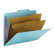 Smead Manufacturing Company Classification Folder w/SF, Ltr, 2" Exp, 10 per Pack, Blue