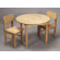 Gift Mark Kids' 3 Piece Table and Chair Set