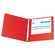 Wilson Jones Basic Vinyl Round Ring Binder, 1in Capacity, Red                                                                             