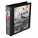 Wilson Jones Premium Single-Touch Locking Round Ring View Binder, 2" Capacity, Black