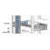 Middle Atlantic Front-to-Rear Lacer Bars for AXS, AX-SXR, and Slim 5 Racks (2 Bars)