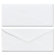 Mead Plain Envelopes, Gummed, No 10, White