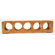 Lipper International 5 Bottle Wall Mounted Wine Rack