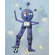 CiCi Art Factory Patchwork Newton Loves Soccer Robot Canvas Print by Liz Clay
