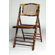 Advanced Seating Bamboo Folding Chair