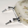 Comfort Seats Butterfly Acrylic Toilet Seat with Chrome Hinges