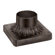 Livex Lighting Outdoor Basics Pier Mount in Moroccan Gold