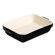 Raymond Blanc by Anolon Black and Cream Stoneware 25cm Rectangular Dish
