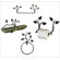 Quiescence Aspen 5-Piece Bathroom Accessory Set