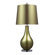 Dimond Lighting Dayton One Light Table Lamp in Sigma Green and Polished Nickel