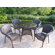 Oakland Living Resin Wicker 5 Piece Dining Set