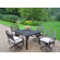Oakland Living Rochester 5 Piece Dining Set with Cushions