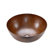 Premier Copper Products Small Round Hammered Copper Vessel Sink in Oil Rubbed Bronze
