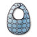 Swaddle Designs Baby Blue Bib Set