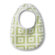 Swaddle Designs Green Terry Velour Bib Gift Set