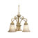 Vaxcel Berkeley 3 Light Mini Chandelier