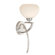 Vaxcel Solna Wall Sconce in Satin Nickel