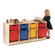 Whitney Brothers 4-Section Cabinet with Gratnell Trays