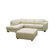 Diamond Sofa Zen Left Leather Chaise Modular Sectional