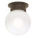 Nuvo Lighting 7.25" 1 Light Ball Semi Flush Mount