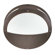 Nuvo Lighting Hudson  Hooded Wall Lantern in Architectural Bronze