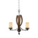 Varaluz Recycled Aizen 3 Light Chandelier