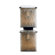 Varaluz Rain Two Light Vanity Light in Hammered Ore