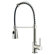 Vigo Modern One Handle Single Hole Pull Out Spiral Bar Faucet