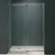 Vigo Frameless Sliding Shower Door
