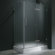 Vigo 24" Pivot Door Swing Frameless Shower Enclosure with Base