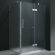 Vigo 24" Pivot Door Swing Frameless Shower Enclosure