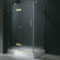 Vigo 24" Pivot Door Swing Frameless Shower Enclosure with Base