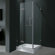 Vigo Pivot Door Frameless Shower Enclosure with Base