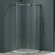 Vigo Frameless Round Neo-Angle Shower Door