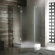 Vigo Neo-Angle Door Frameless Shower Enclosure with Base